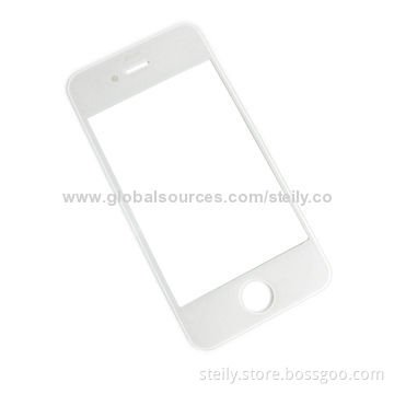 Wholesale Best-quality Brand New Outer Glass Lens for iPhone 4/4S, Black and White in Stock